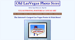 Desktop Screenshot of oldlasvegasphotos.com